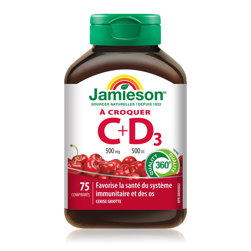 Jamieson Vitamin C + D Chewable, 75 tabs' for ASIN 'B00CP7Q59Q