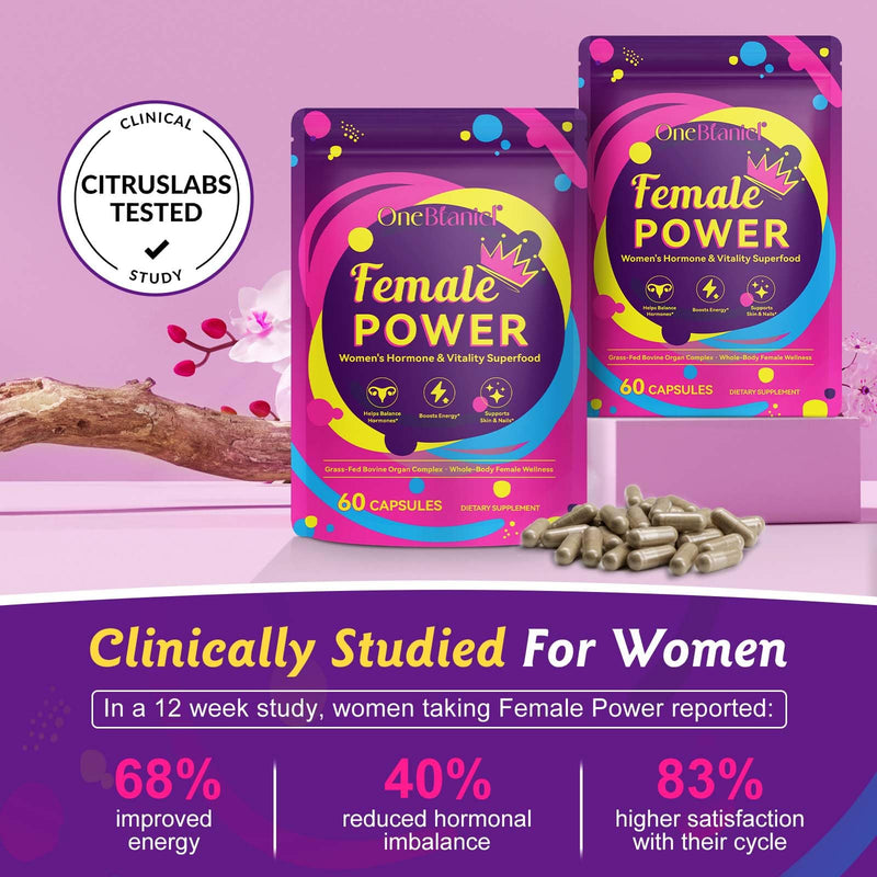 Beef Organ Supplement for Women, Natural Grass Fed Beef Liver Capsules,Supports Feminine Hormone Balance, Menstruation, Immunity, Skin, B12, Energy & Wellness - BeesActive Australia
