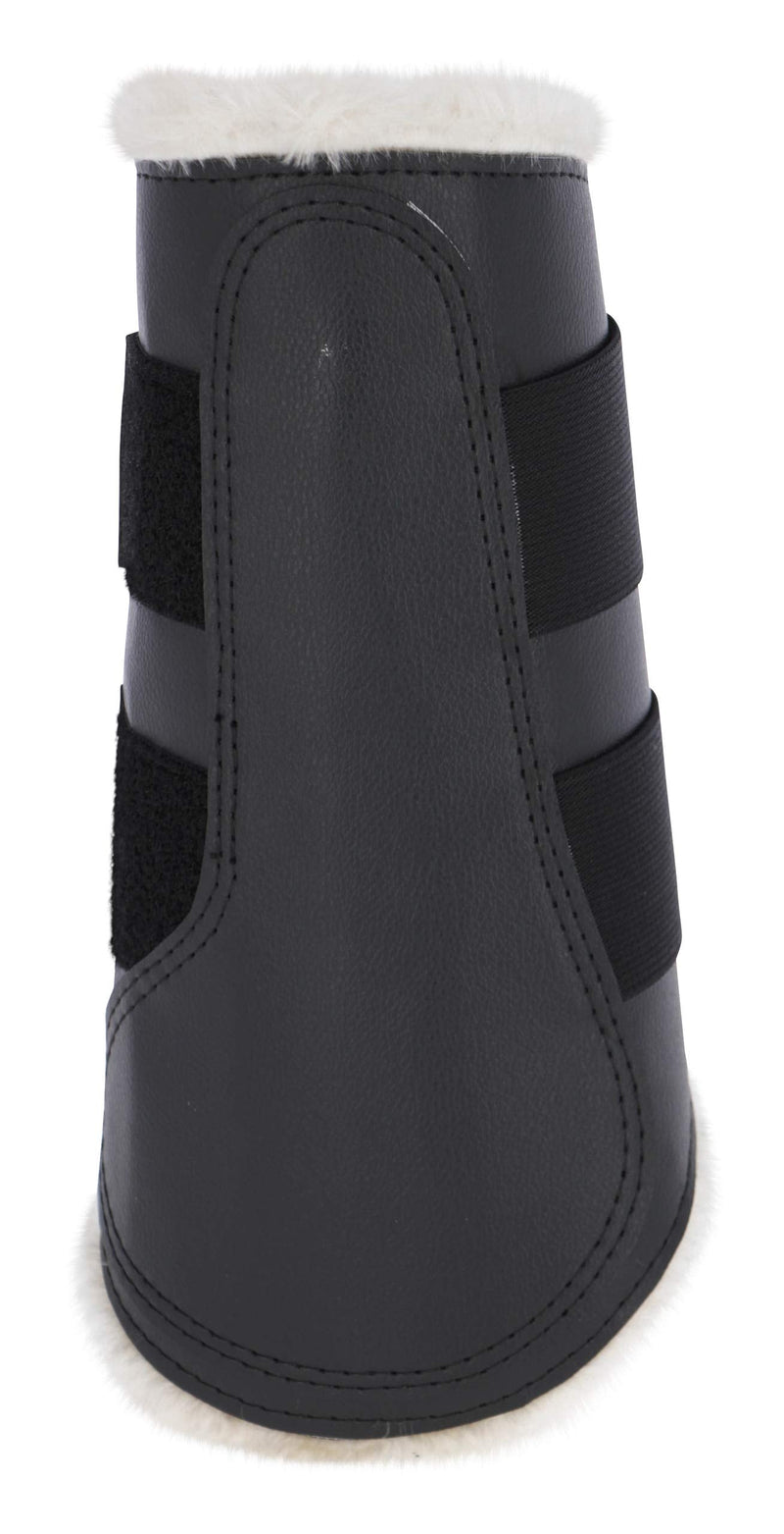 Covalliero Kerbl 3210549 dressage boots fleece front black, L front warmblood - BeesActive Australia