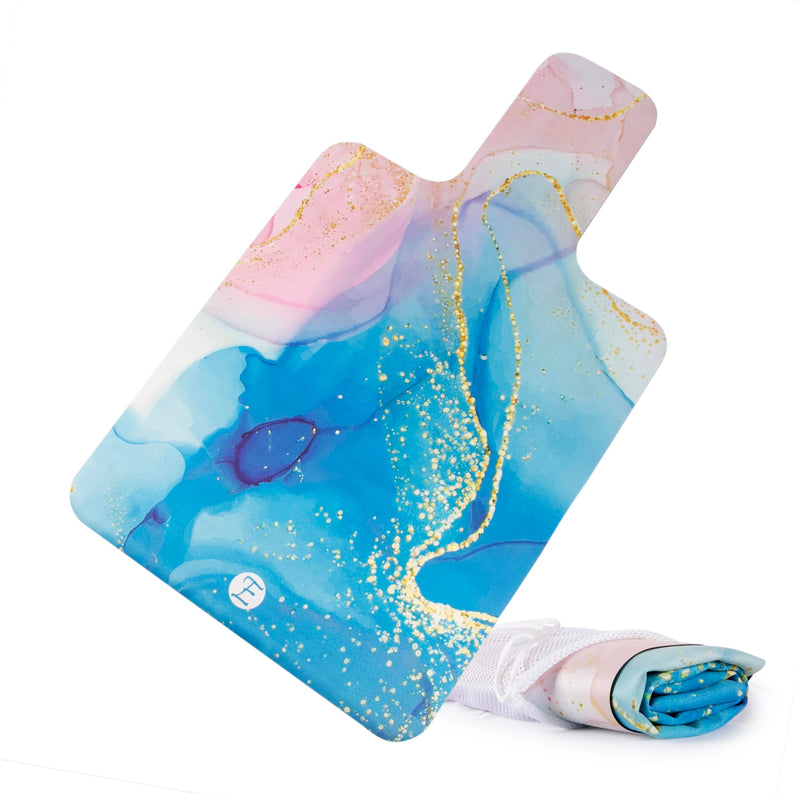 Echome Pilates Reformer Mat Towel - Non Slip, Light Weight, Easy to Wash, Portable Shinning