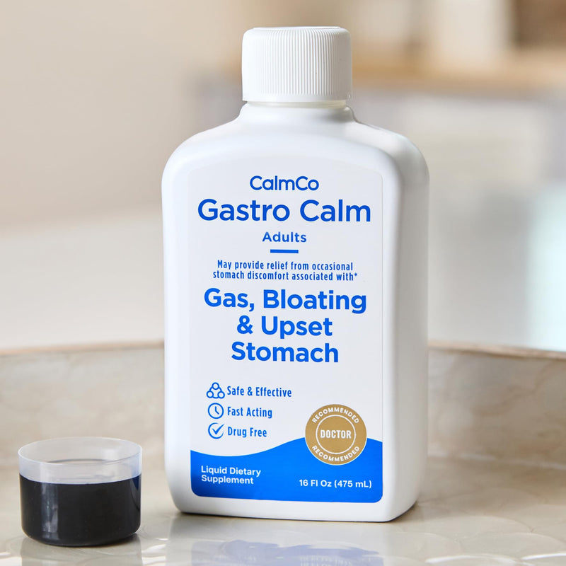 Gastro Calm, Liquid Dietary Supplement, Activated Charcoal, May Relieve Gas, Bloating, and Upset Stomach*, Pure and Allergen-Free. - BeesActive Australia