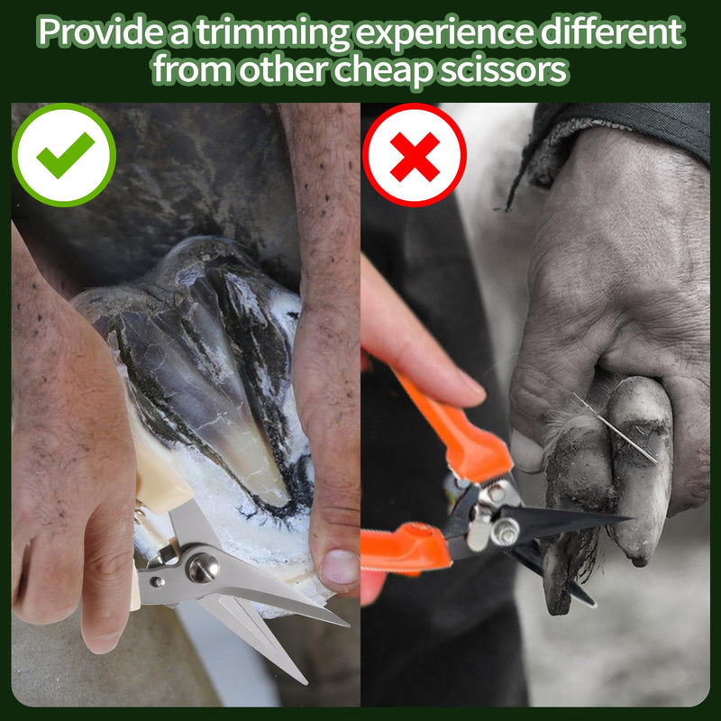 Hoof Trimmers, Hoof trimmers for Goats and Sheep, Pig Hoof Trimmers, Horse Hoof Trimming Tools , Multipurpose Carbon Steel Hoof Trimmers, Farrier Tools with High Hardness and Spring Loading Device - BeesActive Australia
