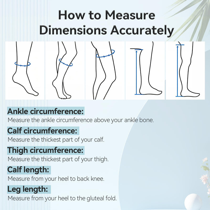 KTINNEAD 20-30mm HG Compression Pantyhose,Closed Toe Compression Leggings X-Large Black