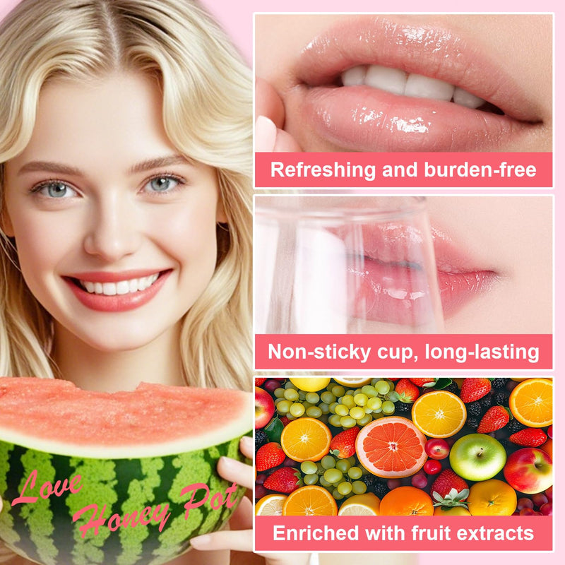 Clouds Bee Propolis Vanilla Lip Balm ‚Äì Hydrating & Moisturizing Overnight Lip Sleeping Mask, Exfoliating Lip Treatment with Bee Extracts, Natural Care for Dry Lips, Honey Pot Design