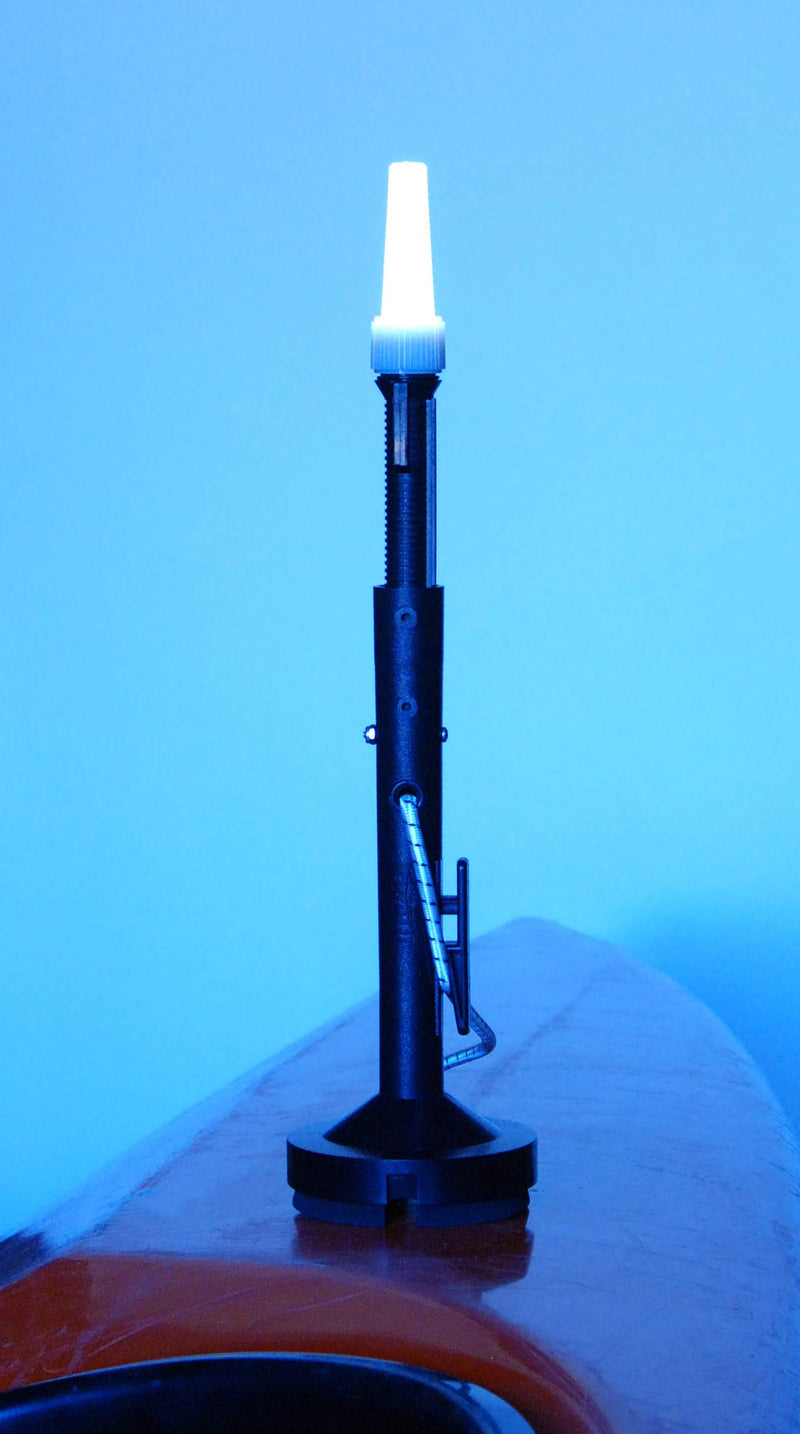 Kayalite Portable Bright White Kayak Light Compatible with sit-on-top, Stand-up Paddleboard, Canoe, Scull and Inflatable