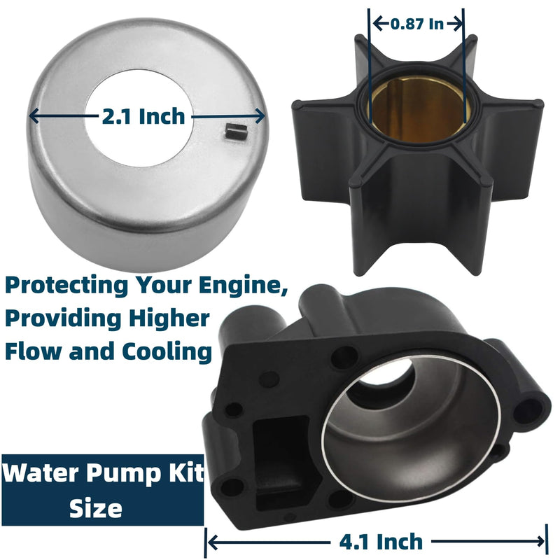 96148A8 Water Pump Impeller Kit Compatible with MerCruiser alpha one gen 1 Stern Drives 46-96148A8 96148Q8