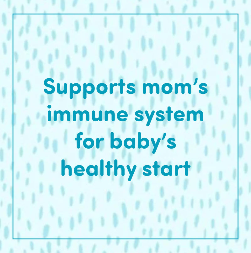 Lil Mixins Early Allergen Prenatal Probiotics Supplement for Women & Baby | Allergy Prevention Starts Before Birth, Immune Support & Feminine Health, L Rhamnosus & Acidophilus, 1-Month Supply