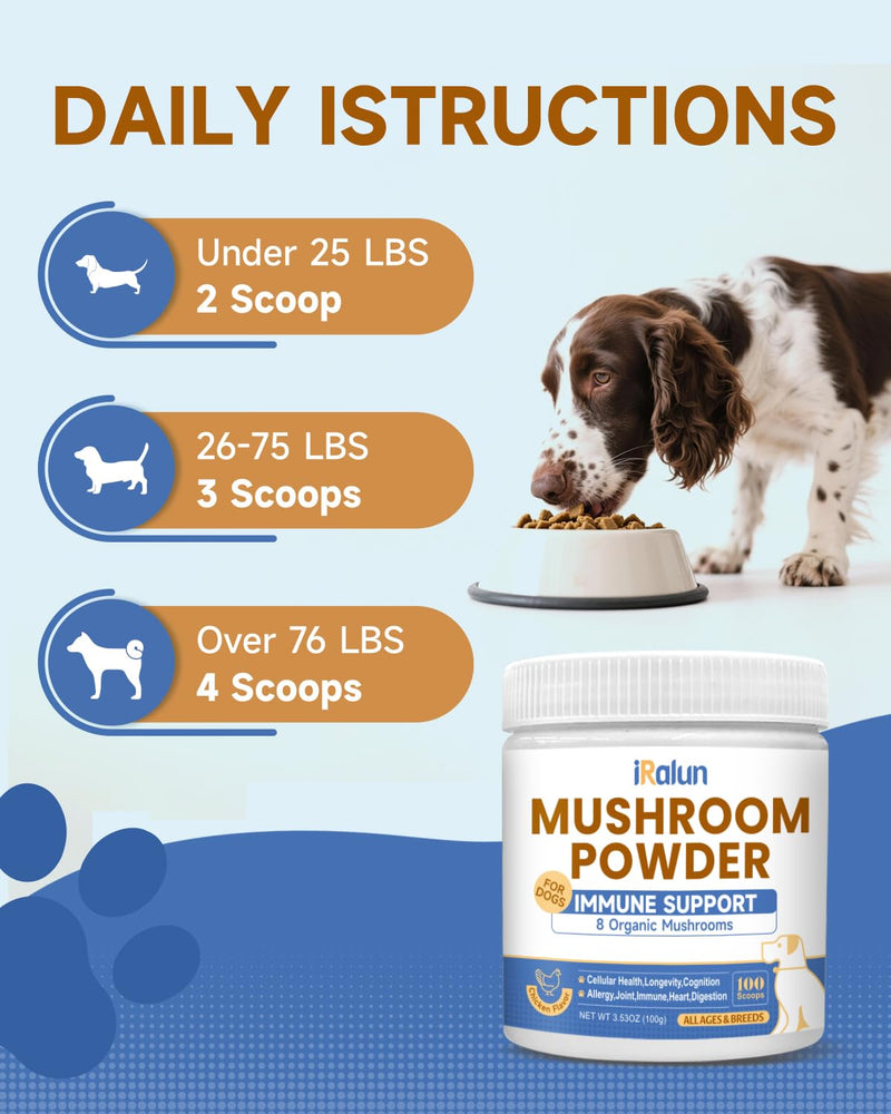 Cat & Dog Wellness Duo - Hairball Relief Drops - Immune Support Mushroom Powder – Complete Health Care for Your Pets