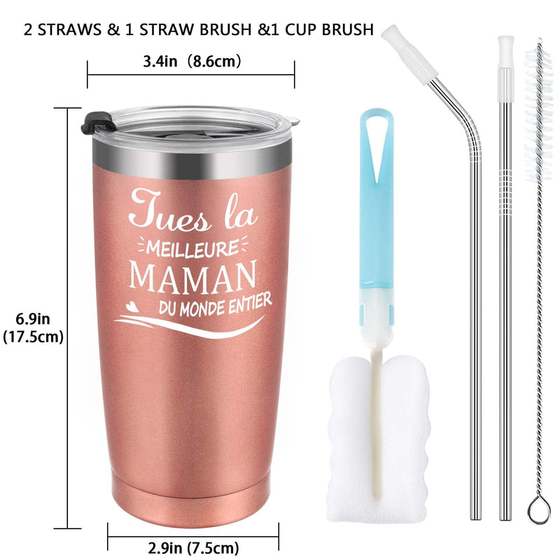 Livole Jues La Meilleure Maman Du Monde Entier, 20oz - BeesActive Australia