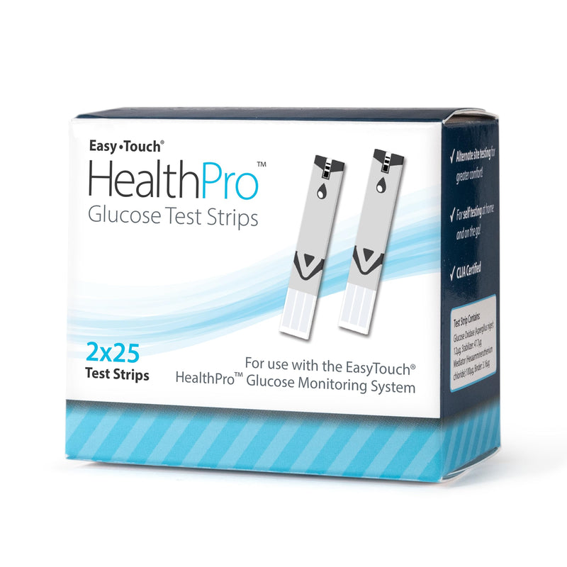 Easy Touch HealthPro Glucose Test Strips (50ct)