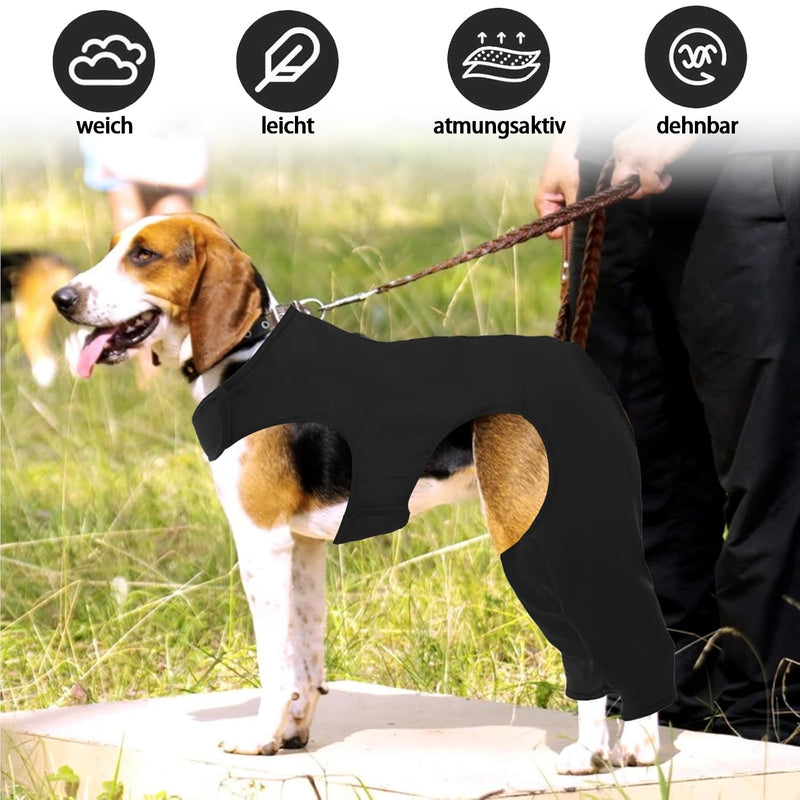 Dog bodysuit for hind legs, dog bodysuit after surgery body, puppy after surgery dog bodysuit, dog bodysuit after surgery with leg, anti-wound licking surgery bodysuit dogs, dog bodysuit after surgery, for hair loss, anti-licking, wound protection - BeesActive Australia