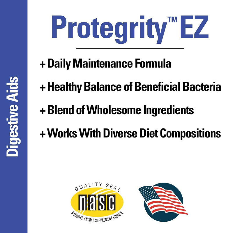 Vet Classics Protegrity EZ Probiotic Health Supplements for Dogs, Cats – Dog Digestive Support, Pet Gastrointestinal Health, Cat Stomach, Intestinal Balance – Pet Enzymes – 120 Soft Chews - BeesActive Australia