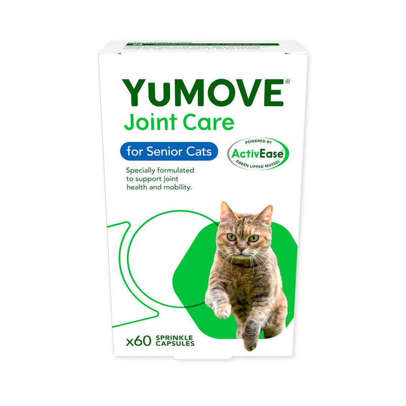 YuMOVE Senior Cat | Joint Supplement for Older, Stiff Cats, with Glucosamine, Chondroitin & Calming Care for Cats | Previously YuCALM Cat | Calming Supplemnent for Cats + YuMOVE Calming Care for Cats