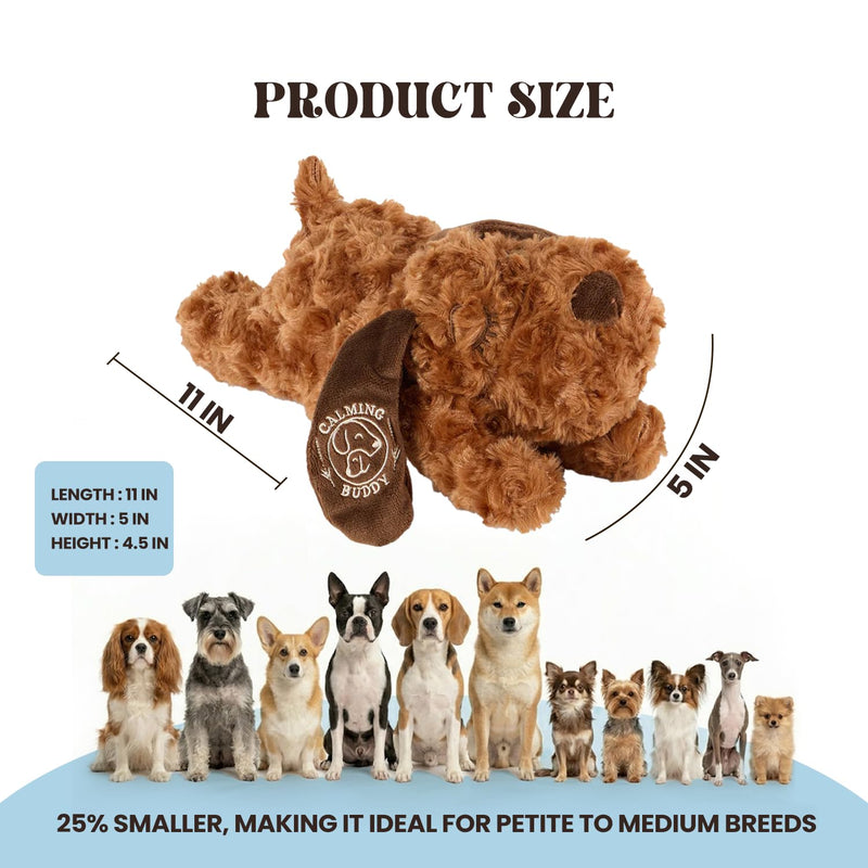 Little Buddy - Puppy Hearbeat Toy for Small Puppy, Anxiety Relief with Reusable Heat Pack and Lavender, Sleep Aid for Dogs, for Medium and Small breads (Little Buddy Kit) Little Buddy Kit