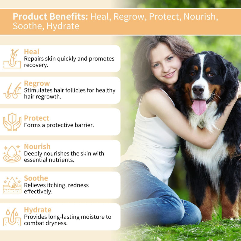 Rapid Healing & Hair Regrowth Dog Skin Soother - 1 oz. Tin - PawsPlanet Australia