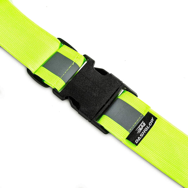 2-6 Pack - Reflective Glow Belt Safety Gear, Pt Belt, for Running Cycling Walking Marathon Military 6 Pack