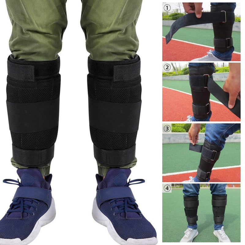 Anti-wear Weight Band, Weight Training Band, Professional Weighted Ankle Leg Band, Durable Adjustable for Exercise Training Running