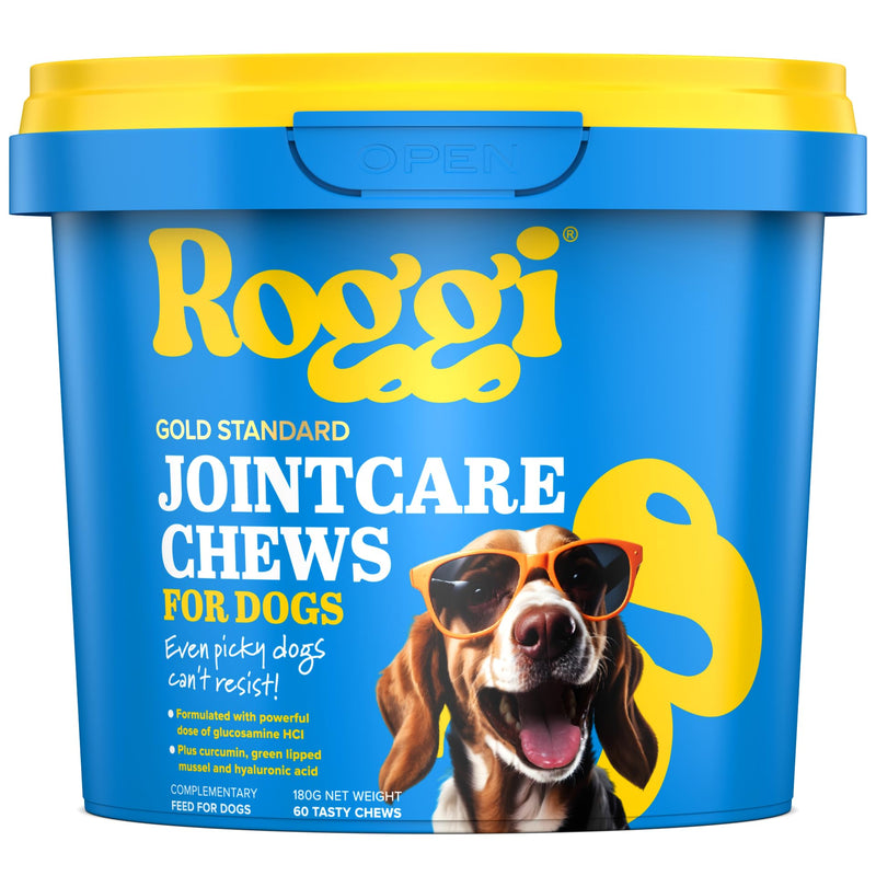 ROGGI Joint Care Chews For Dogs, Joint Supplements For Dogs, Glucosamine For Dogs, Dog Joint Supplements For Senior Dogs Mobility Chews