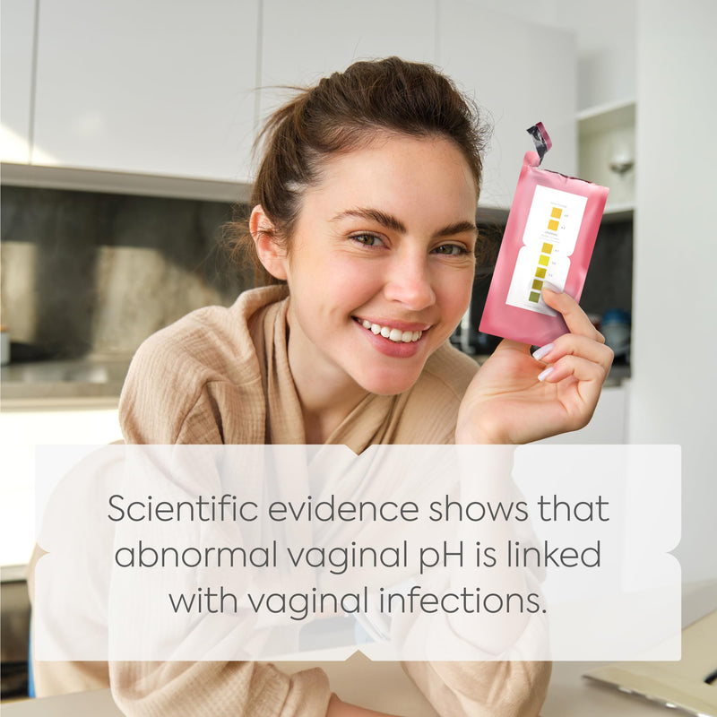 Vaginal pH Test Kit - Yeast Infection Test & BV Test Strips for Women - Accurate and Quick Results in 30 Seconds - 3 Self Tests 1 Count (Pack of 3) - BeesActive Australia