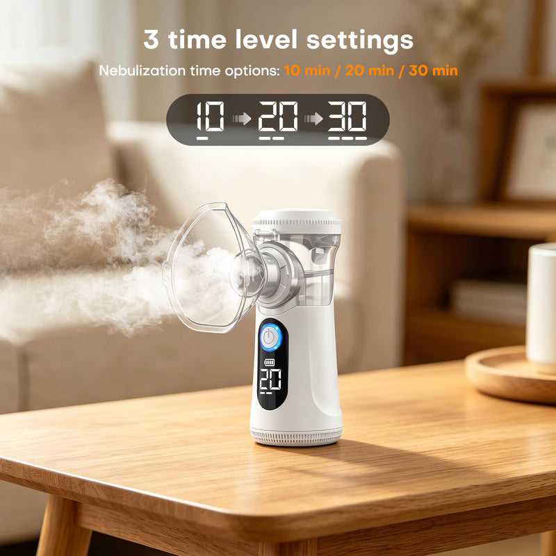 Cat and Dog Nebulizer-Low-Noise Respiratory Inhaler for Pet Breathing Problems, Ideal for Small to Medium Pets