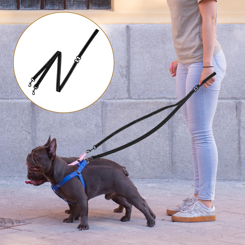 Two Point Control Dog Leash, Double Dog Leash, Training Leash, Multifunctional Double-Ended Dog Leash, Works with No Pull Harnesses, Ideal for Anti-Pulling Dog Training for Any Leash - BeesActive Australia