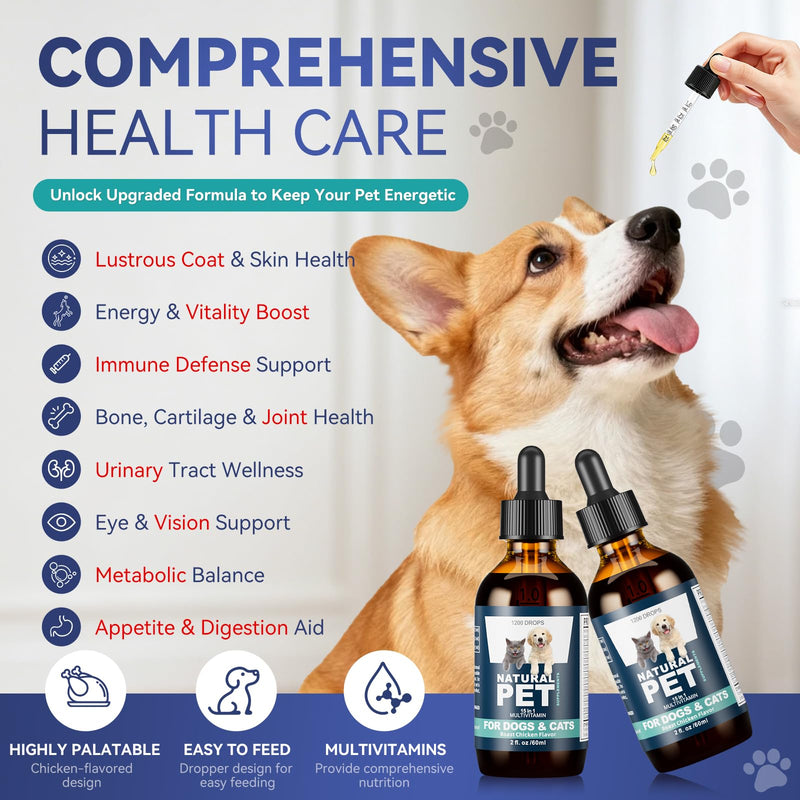 Dog Probiotics + Multivitamin Supplement, 15 in 1 Probiotic Chews for Dogs with Glucosamine Cranberry - 150 Soft Chews, Duck Flavor, Digestive Health, Diarrhea, Allergies, Joint Support, Immune System