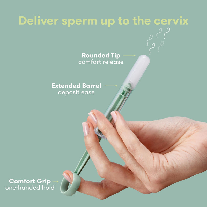 Frida Fertility At-Home Insemination Kit for Conception Support, Easy DIY 2 Collection Cups