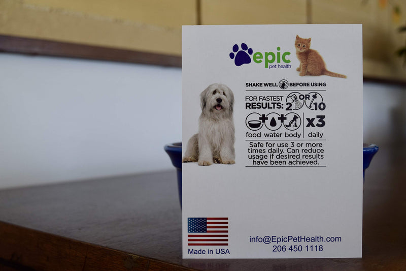 Skin - Natural, Electrolyte, Odorless Pet Supplement That Relieves Itchy, Flaky Skin Unscented Safe for All Animals Apply to Body, Food & Water Made in The USA (Dropper 1 Oz) Dropper 1 ounce - BeesActive Australia