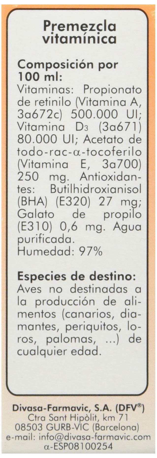 Tabernil A-D3-E 20 ml. - BeesActive Australia