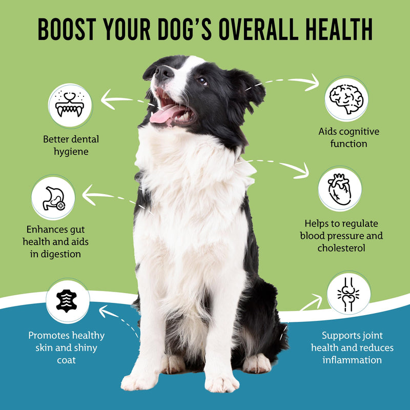 Caniclean Seaweed for Dogs Teeth - Dog Tartar Removal Tool, Plaque Remover, and Breath Freshener - Get Plaque Off Dogs Teeth Naturally. 14oz/396g. - PawsPlanet Australia