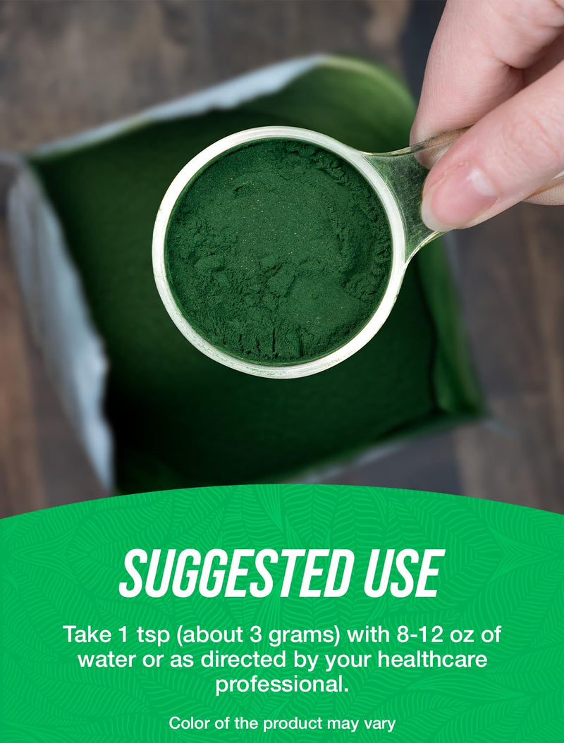 BulkSupplements.com Organic Chlorella Powder - Broken Cell Wall, Green Superfood Powder, Chlorella Supplement - Gluten Free, 3g per Serving, 250g (8.8 oz) (Pack of 1) 8.8 Ounce (Pack of 1)