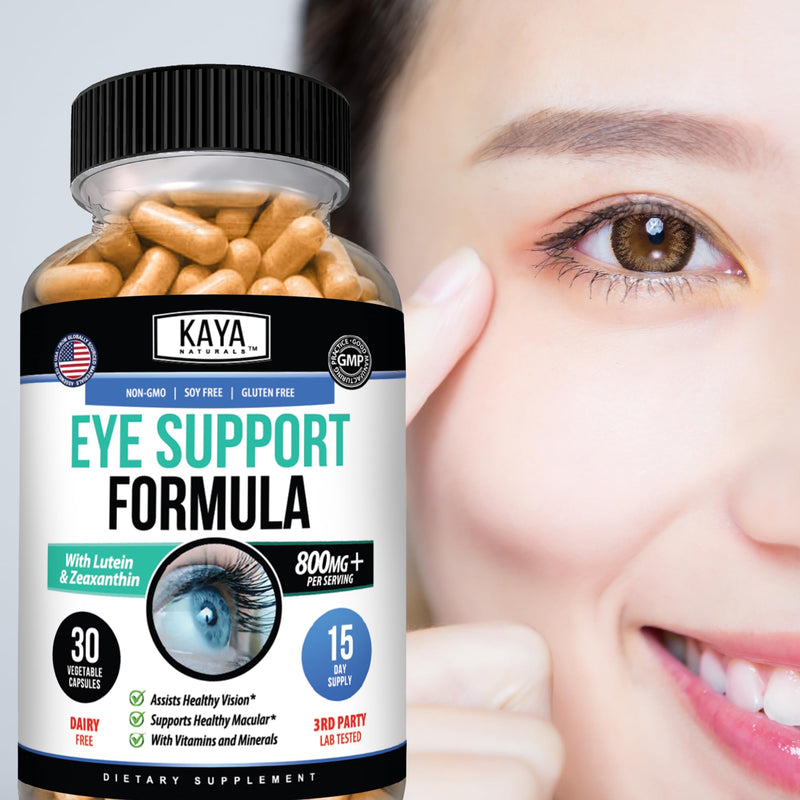 Kaya Naturals Eye Health Supplement, 30 Count 30 Count (Pack of 1)