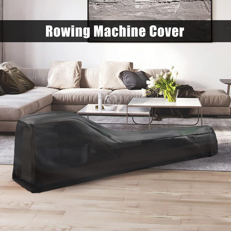 Rowing Machine Cover for YOSUDA Magnetic/Water Rowing Machine, Waterproof Fitness Equipment Cover for Row Machine Dustproof Protective Cover, 75" L x 20" W x 27" H