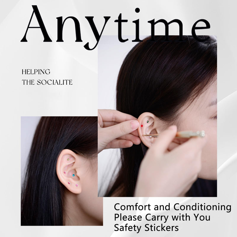 Ear Seeds Acupuncture Kit - Relaxation, Easy Application, and Excellent Durability to Support Your Beauty (Mix -120 Pcs) Mix -120 Pcs - BeesActive Australia