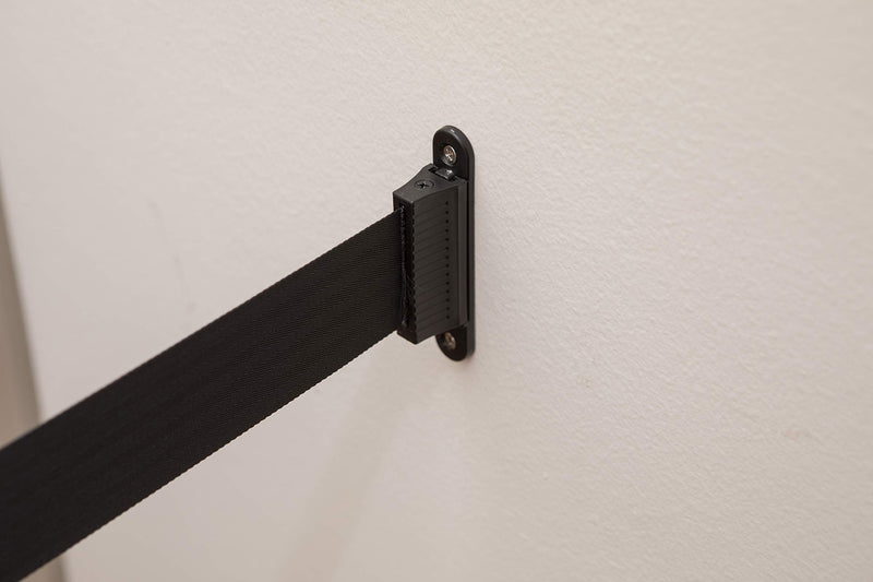 US Weight U2501 Wall Mount with Retractable Belt – 13' Black 13'