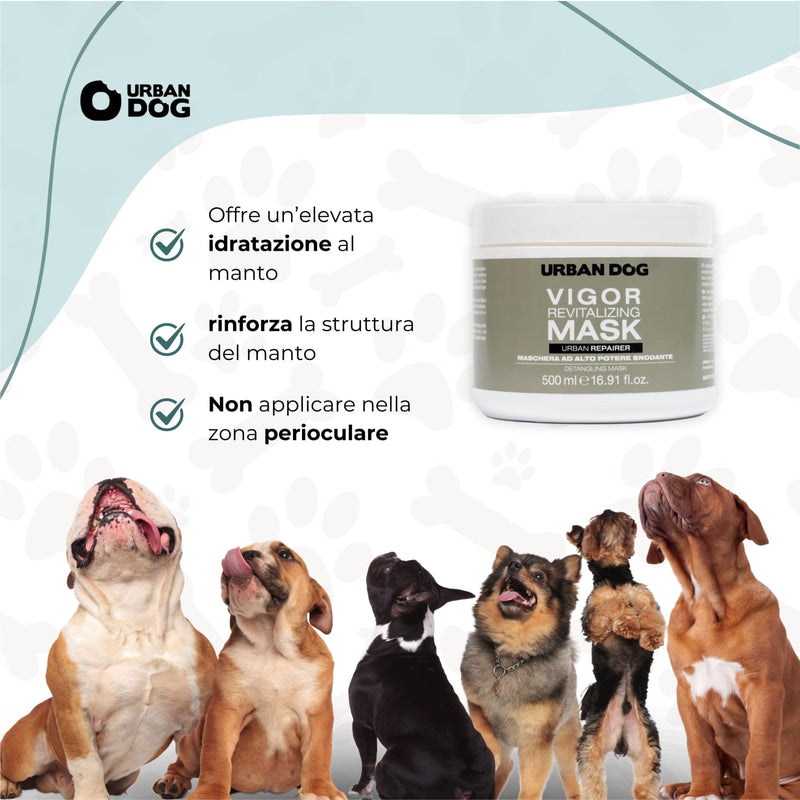 URBAN DOG Vigor Revitalizing Mask 500 ml | High Power Articulating Mask