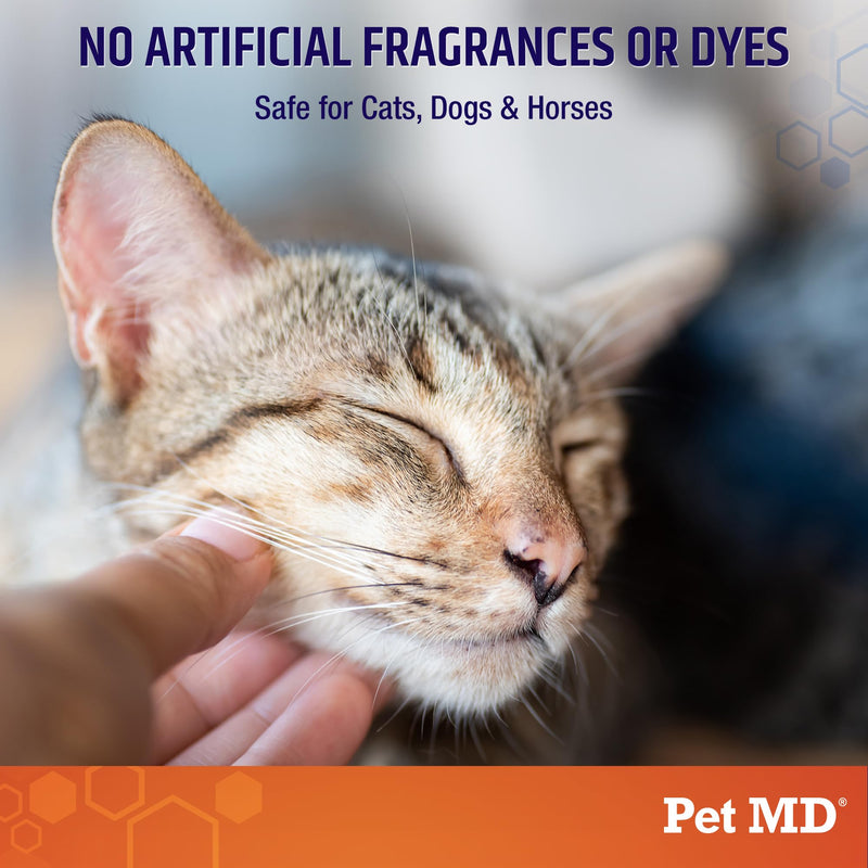 Pet MD Hydrocortisone Spray for Dogs & Cats - Itchy Skin Relief from Hot Spots, Bites, Scrapes, Irritated Skin, & Dermatitis - 4 oz Anti Itch Spray with Pramoxine - PawsPlanet Australia