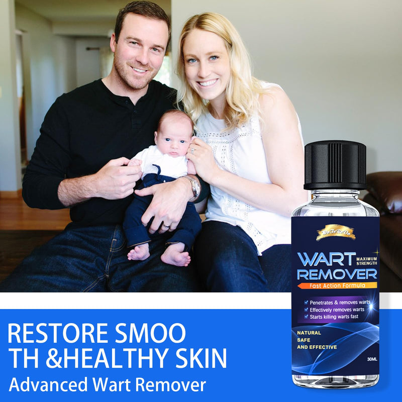 Wart Remover,Fast Action Liquid Wart Gel Maximum Strength,Salicylic Acid,Wart Liquid Freeze Off Designed for Warts,Smoothes Skin Gentle Fast Acting Gel Wart Removal.