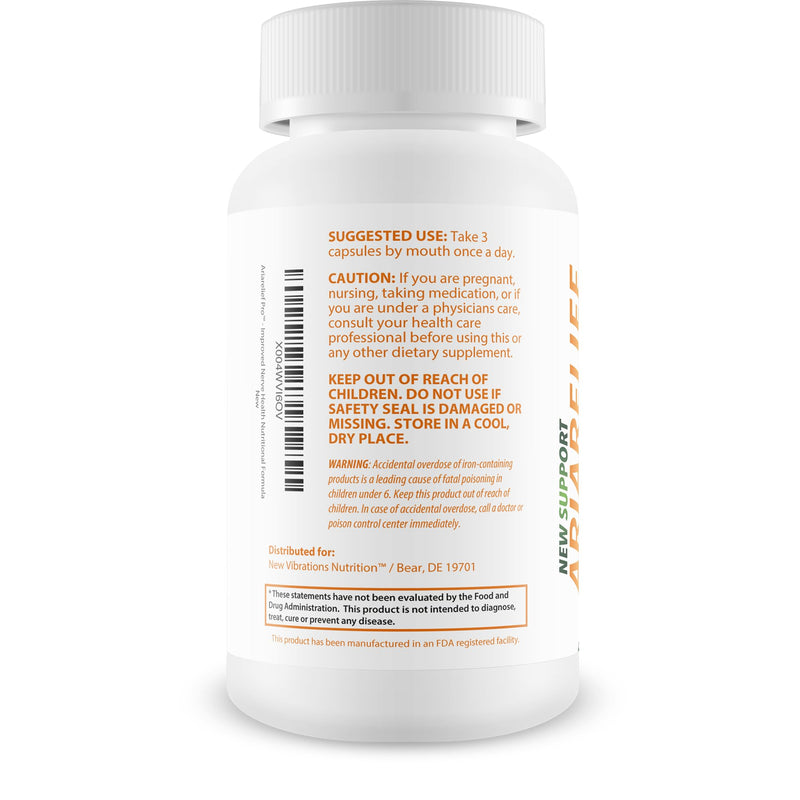 Ariarelief Pro Neuropathy Support Supplement - Our Best B12 Nerve Support Supplement - Nerve Damage Vitamins - Cayenne Pepper Capsules - Okinawa Capsaicin Pills - Ariarelief For Neuropathy Aria Relief