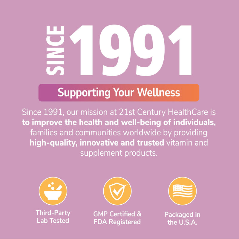 21st Century Biotin 5000mcg Gummies, Strawberry, Hair Skin Nails, 120ct | Biotin 5000 mcg Gummies to Help Support Healthy Hair, Skin & Nails, Delicious Strawberry Flavor, Vegetarian, 120 Count 120 Count (Pack of 1)