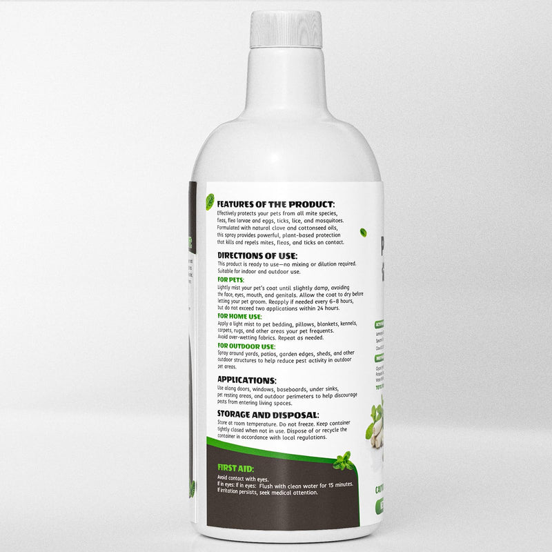 Flea & Tick Spray for Dogs & Cats