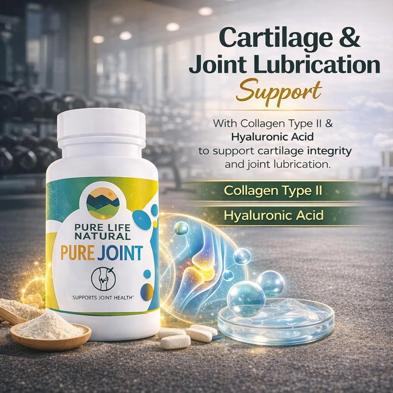 Pure Joint Glucosamine Chondroitin 90 Tablets | MSM supplement that supports mobility, cartilage health, and flexibility, convenient formula for men and women. By Haidy Cruz