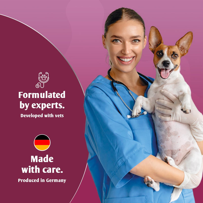Brewer's Yeast Dog Nutritional Supplement - Skin and Coat Care - 260 tablets - rich in B-complex vitamins, with minerals and omega-3