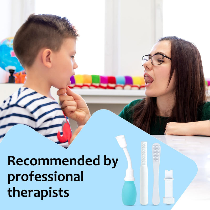 Tongue Exerciser Kit, Promotes Independent Eating and Clear Articulation‚Äì Oral Motor Stimulation Kit for Swallowing ‚ÄìHelps Support Oral Muscle Training for Home and Family Use - BeesActive Australia