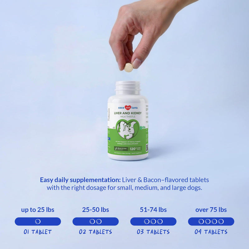 Liver and Kidney Support for Dogs & Liver and Kidney Support Powder for Cats