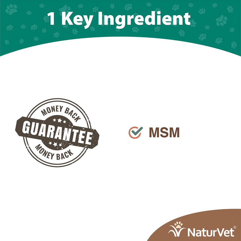 NaturVet MSM Methylsulfonylmethane Pure Joint Support Supplement for Horses, Powder, Made in The USA with Globally Source Ingredients 2 Pounds - BeesActive Australia