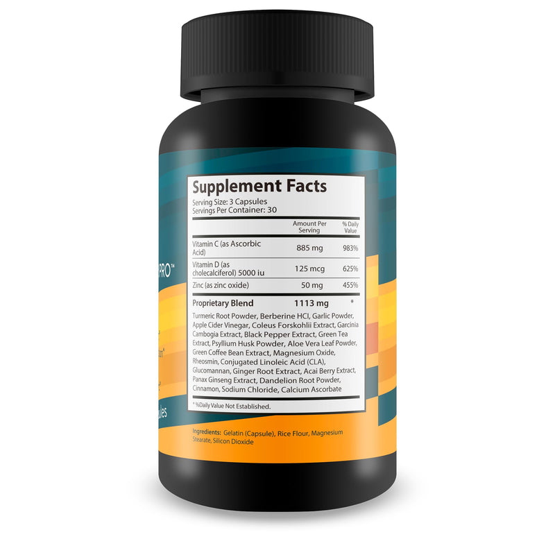 CC Cardio Clearer Pro - Natural Circulatory Health Support - Promote Healthy Blood Flow with Circulation Supplements - Vitamin C, Turmeric Curcumin, Garlic, Ginger - Support Cardiovascular Health