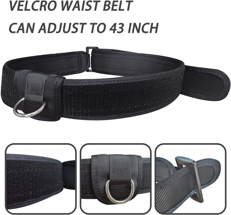UCEDER Swim Resistance Belt - Swim Tether & Training Leash Swim Waist Belt