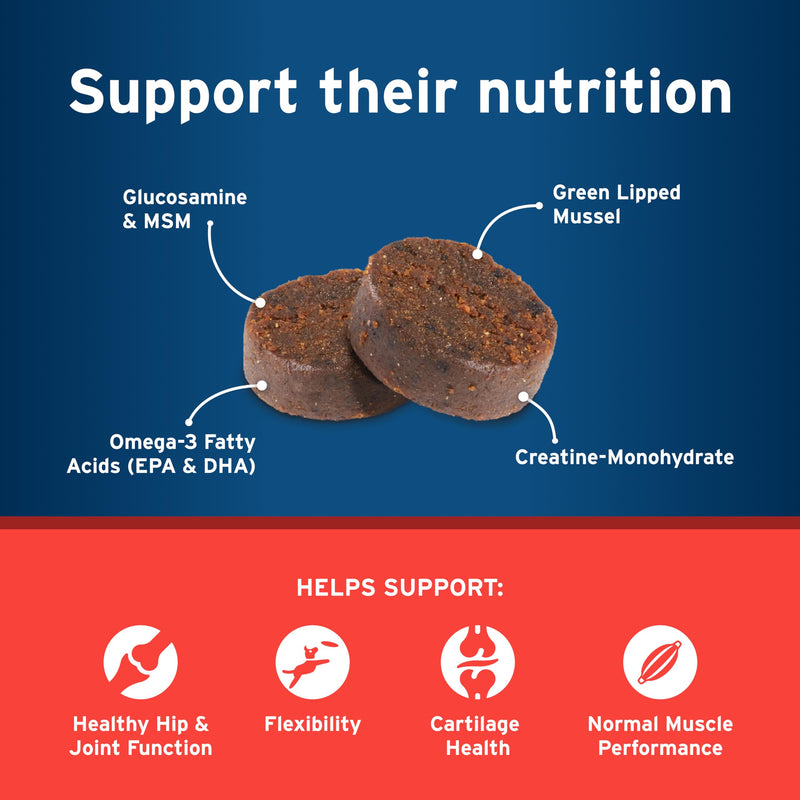 Pet Protect from The Makers of Advantage Vet-Formulated Hip & Joint Supplement for Dogs | 120 Chews - PawsPlanet Australia