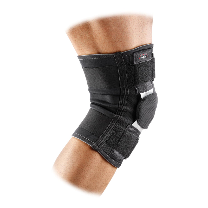 McDavid Hinged Knee Brace for Men & Women, Maximum Knee Support & Compression for Stability & Recovery, Ligament, Hyperextension Support X-LARGE